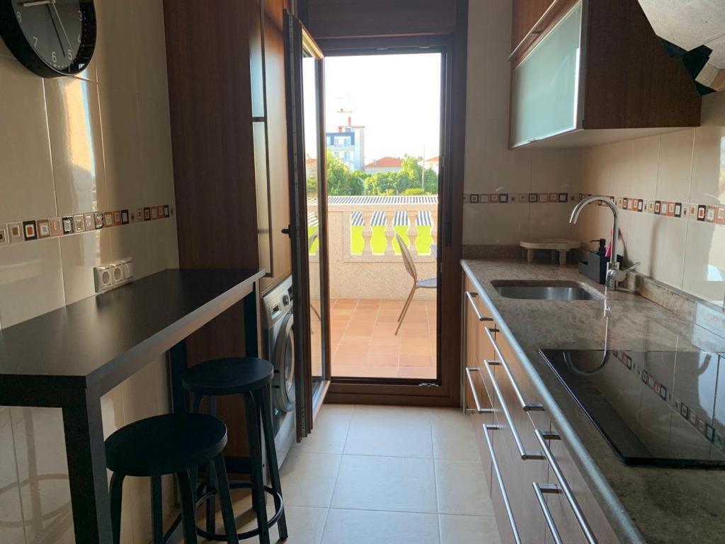 "Sanxenxo Holidays" Atico Con Garaje, Barbacoa Y Piscina A 5 Min Del Centro Zewnętrze zdjęcie
